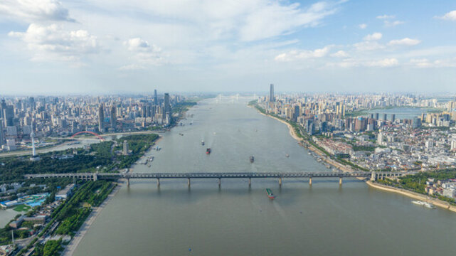 武漢長(zhǎng)江大景