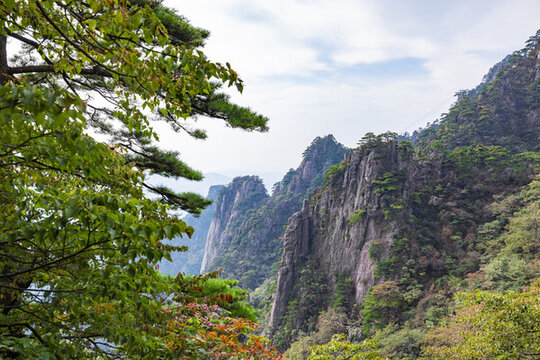 安徽黃山風景區(qū)自然風光