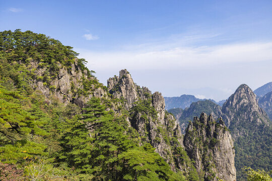 安徽黃山風(fēng)景區(qū)自然風(fēng)光