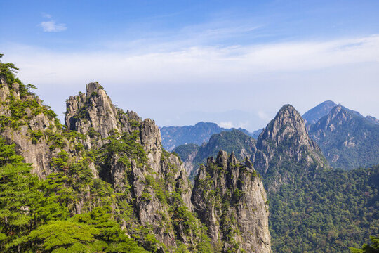 安徽黃山風(fēng)景區(qū)自然風(fēng)光
