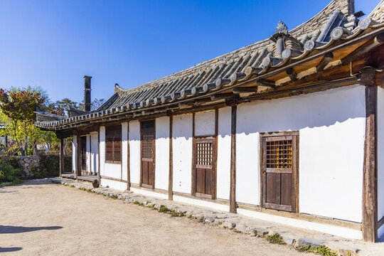 吉林延邊朝鮮族民俗園景觀