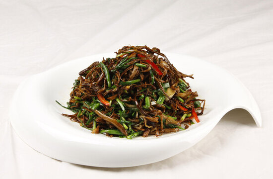 小炒茶樹菇