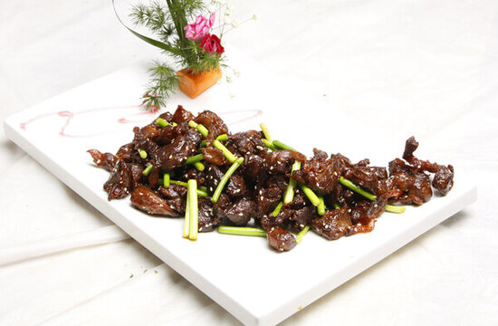 小炒羅根肉