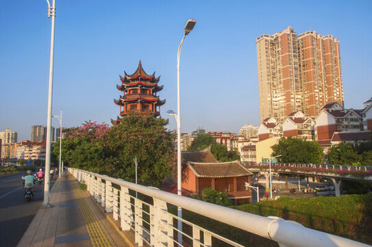 漳州戰(zhàn)備大橋橋頭建筑風(fēng)景