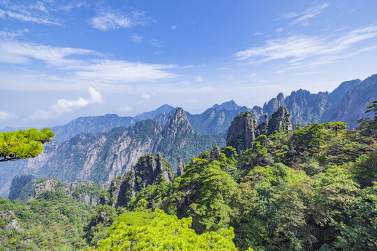 安徽黃山風(fēng)景區(qū)自然風(fēng)光