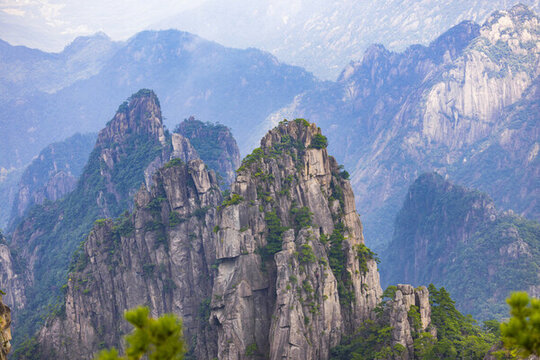 安徽黃山風(fēng)景區(qū)自然風(fēng)光