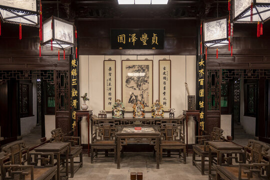 古代廳堂家具陳列
