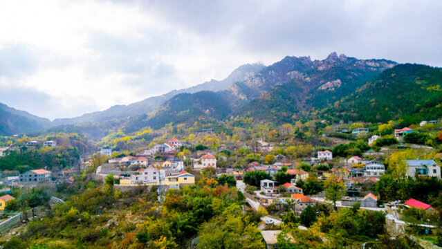 青島嶗山山村風(fēng)光