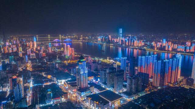 武昌濱江夜景