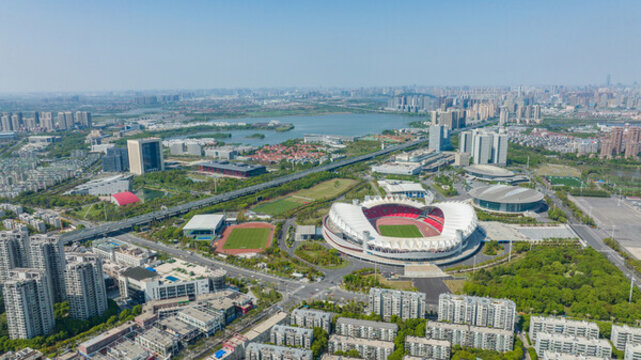 武漢漢陽沌口航拍