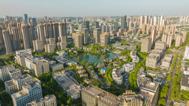 武漢光谷軟件園航拍