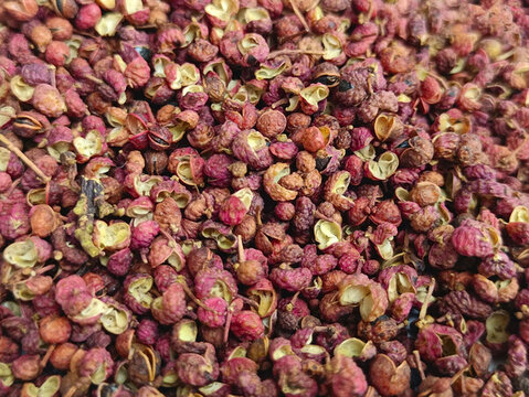 紅色花椒大料