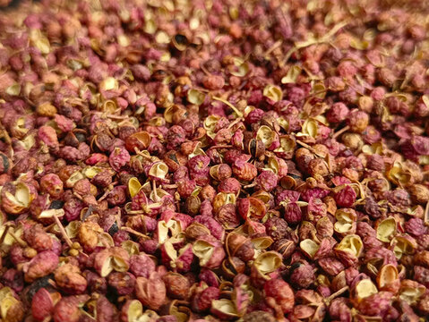 素材紅色花椒