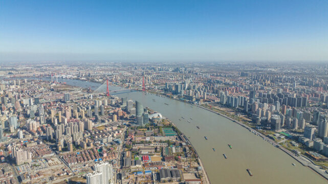 上海黃浦江大景