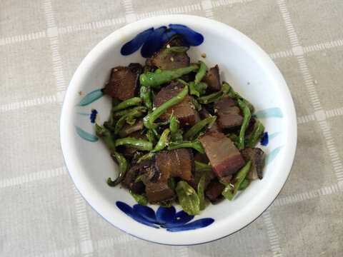 青椒炒臘肉