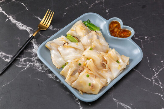 廣式香菇瘦肉腸粉