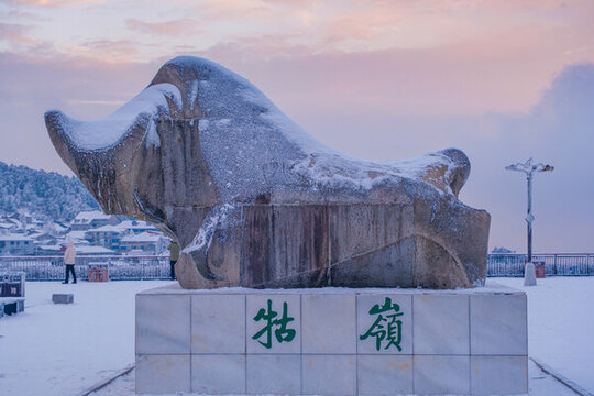 江西廬山風景區(qū)雪景風光