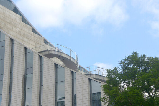 四川成都歐洲中心戶外樓梯