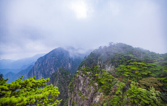 安徽黃山風(fēng)景區(qū)自然風(fēng)光