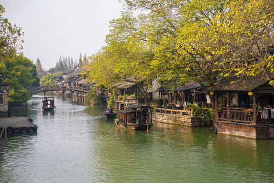 秋色江南烏鎮(zhèn)
