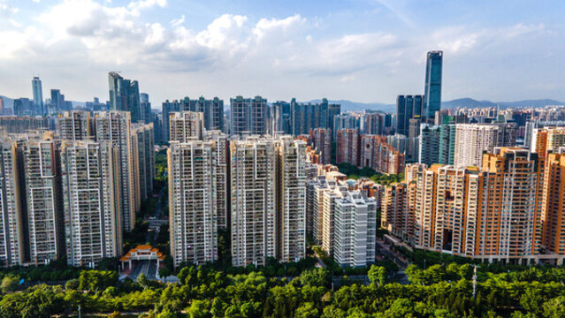 廣州珠江新城航拍房地產(chǎn)