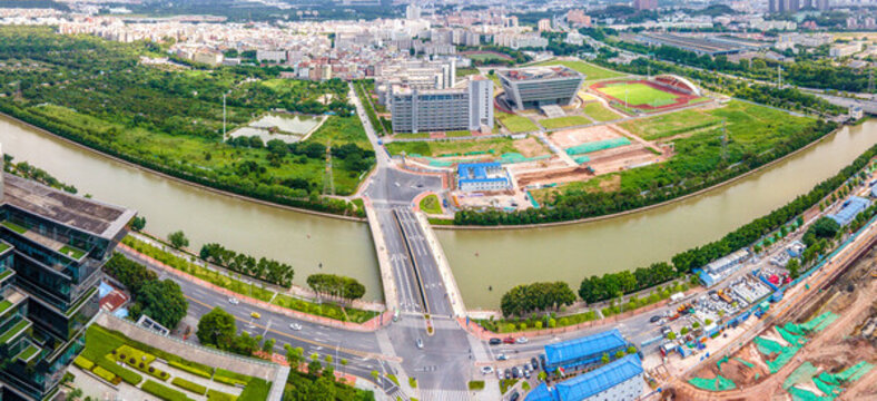 廣州廣東財經(jīng)大學(xué)廣州校區(qū)航拍