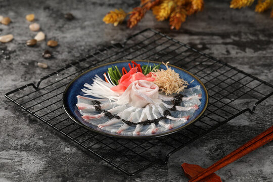 拌生魚片刺身
