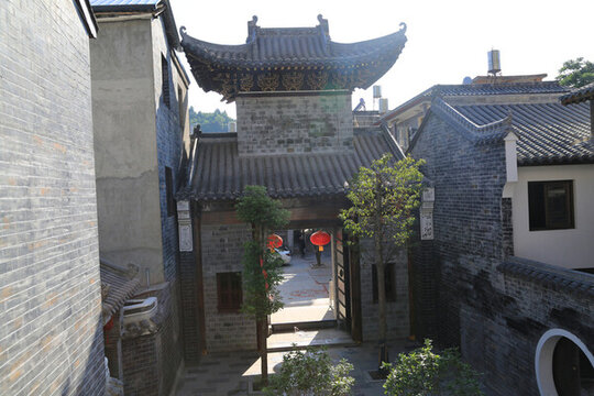 漫川古鎮(zhèn)陜西大院院內
