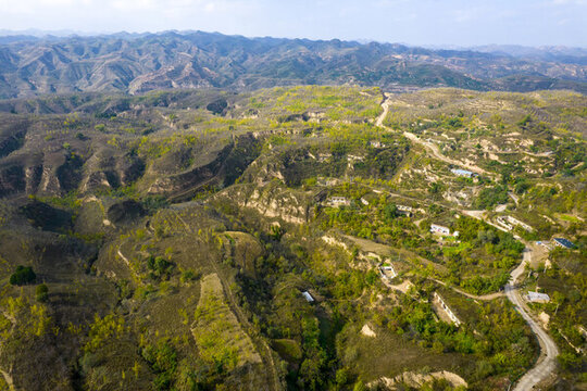 黃土高原小山村