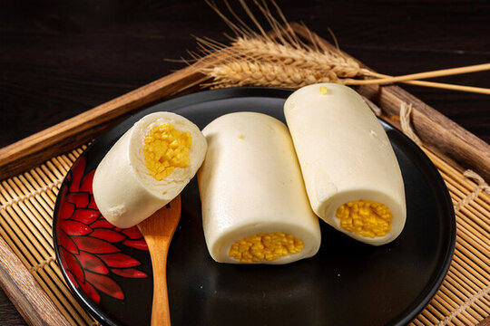 天津面點金絲卷饅頭