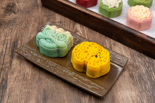 中式傳統(tǒng)糕點月餅