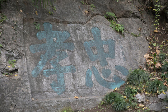 杭州吳山忠孝題刻