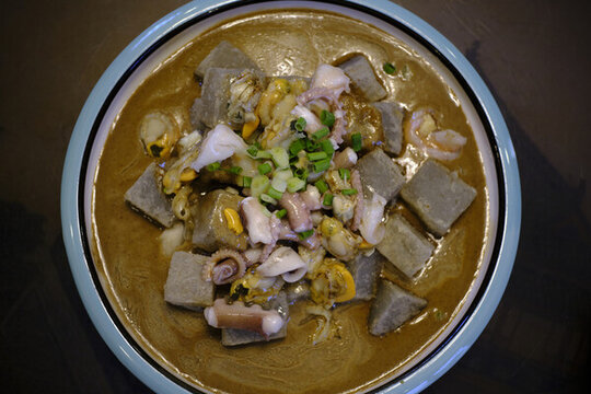 三鮮燜子特寫