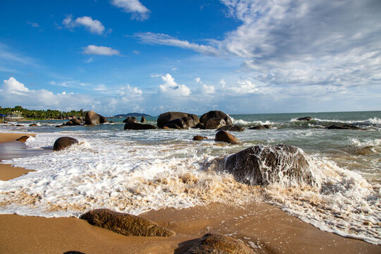 海南三亞天涯海角景區(qū)自然風(fēng)光