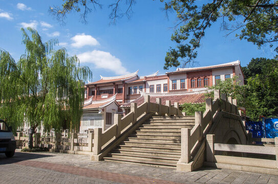 漳州古城橋頭古厝