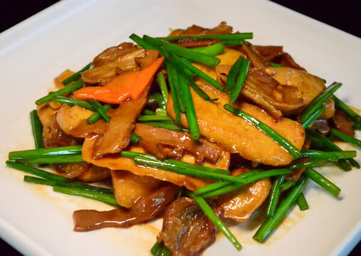 炒官橋豆干
