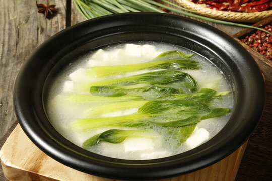 青菜豆腐