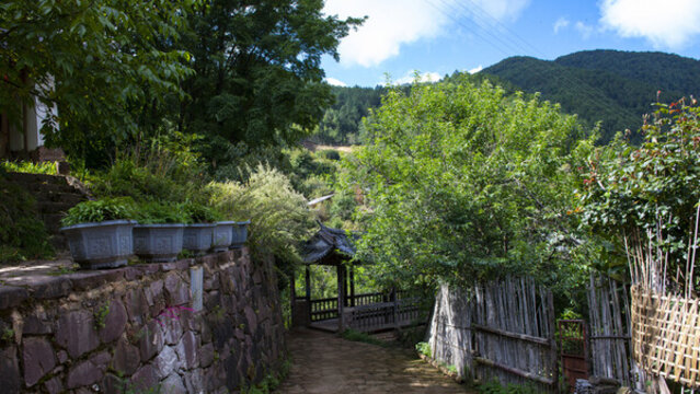 大理市劍川縣馬坪關(guān)擋墻