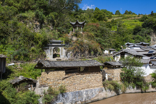大理州劍川縣彌沙鄉(xiāng)彌井村村莊