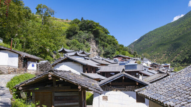 大理州劍川縣彌沙鄉(xiāng)彌井村村落