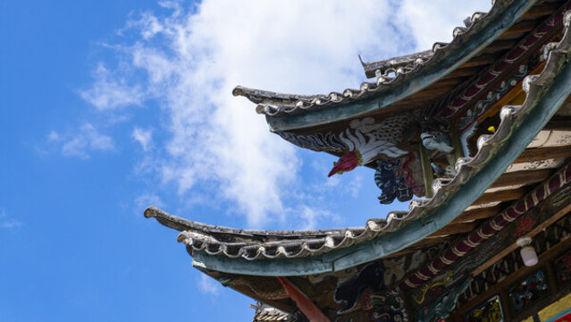 大理市劍川縣寶相寺屋檐