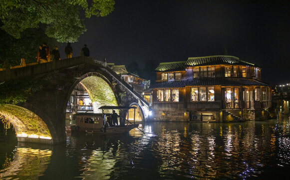 烏鎮(zhèn)夜景