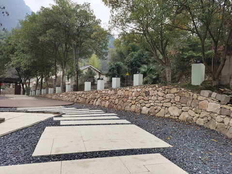 農(nóng)家小院步道
