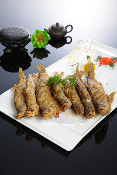 干炸白魚(yú)