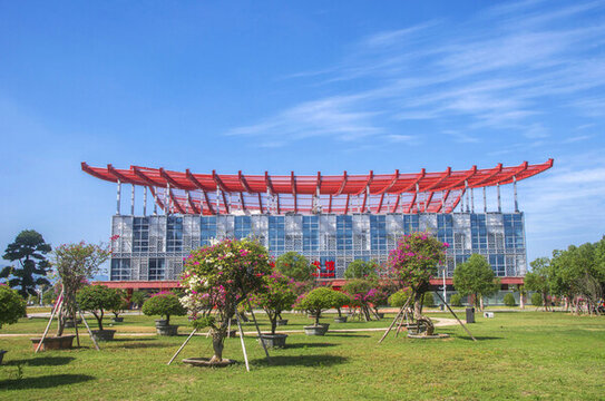 漳州市美術(shù)館外觀景觀