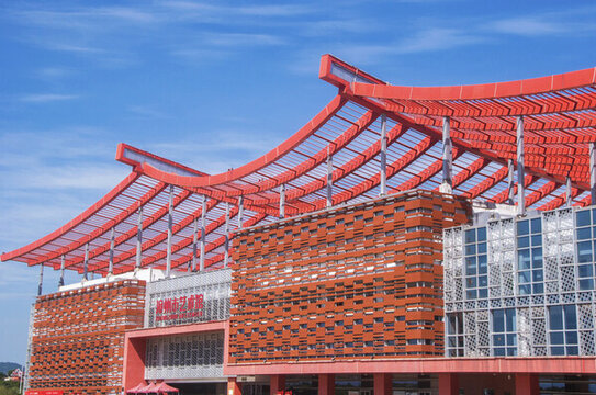 漳州市藝術(shù)館建筑局部