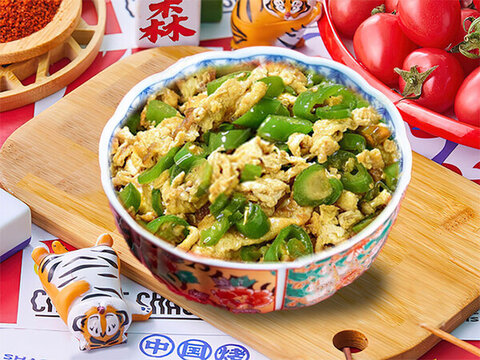 小碗菜苦瓜炒蛋