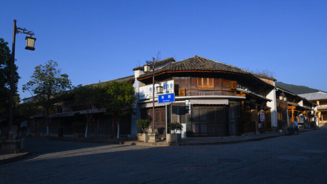 大理市劍川縣劍川古城早街
