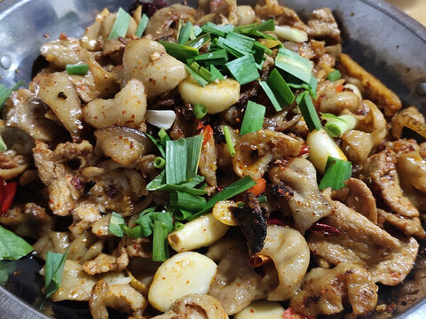 麻辣肥腸特寫