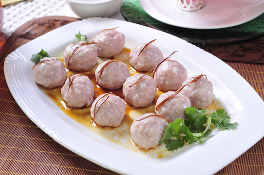 陳皮蒸肉丸
